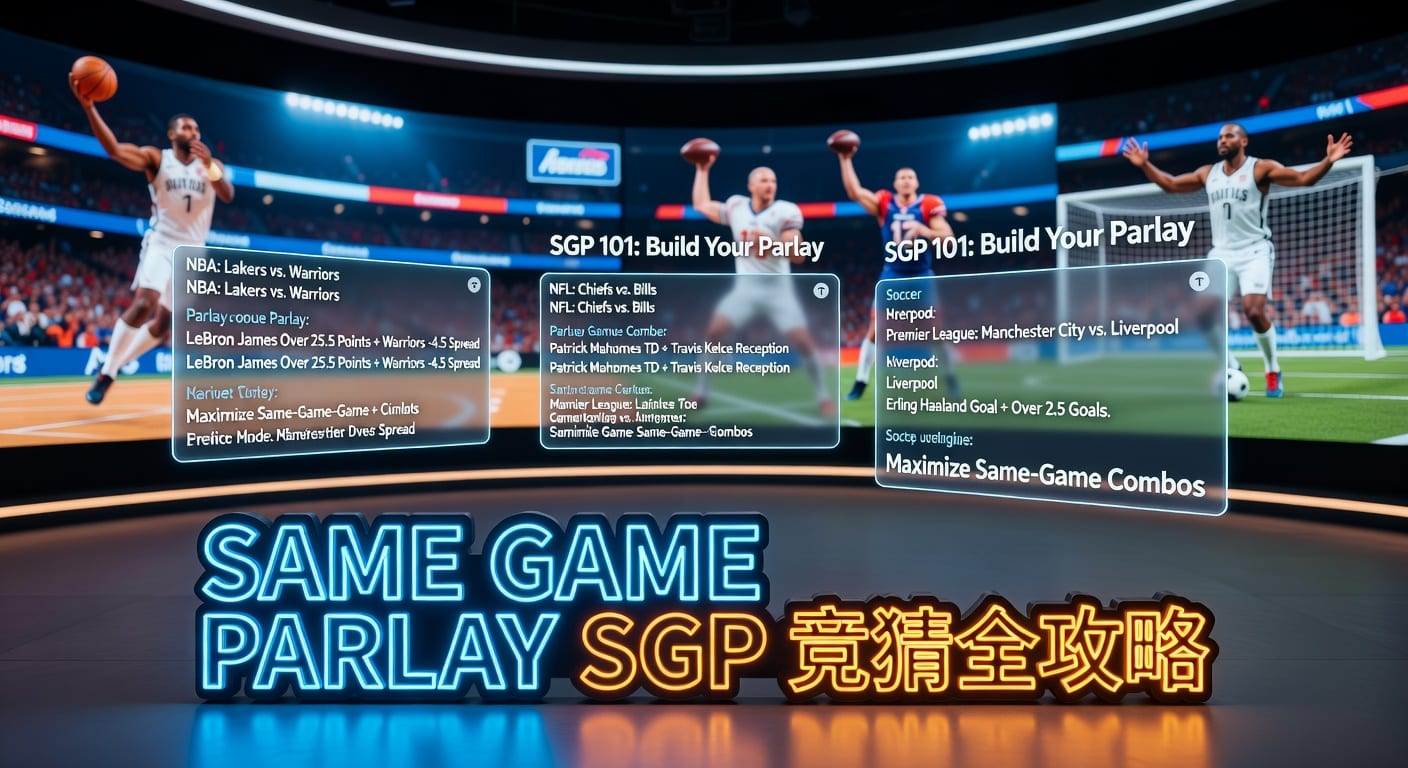 same game parlay SGP 组合投注技巧与实战要点
