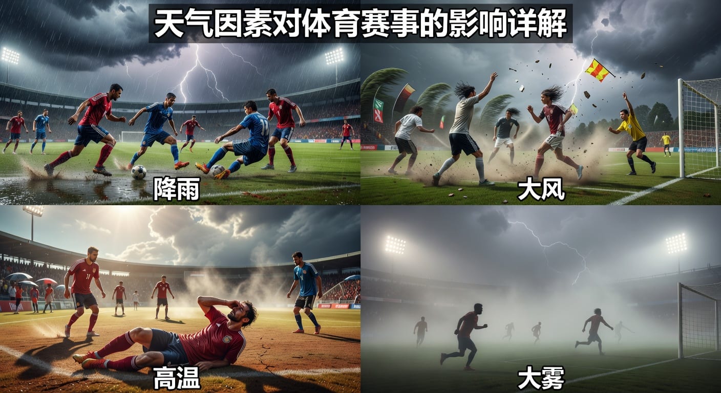 天气因素 weather factors：赛前判断与临场变化