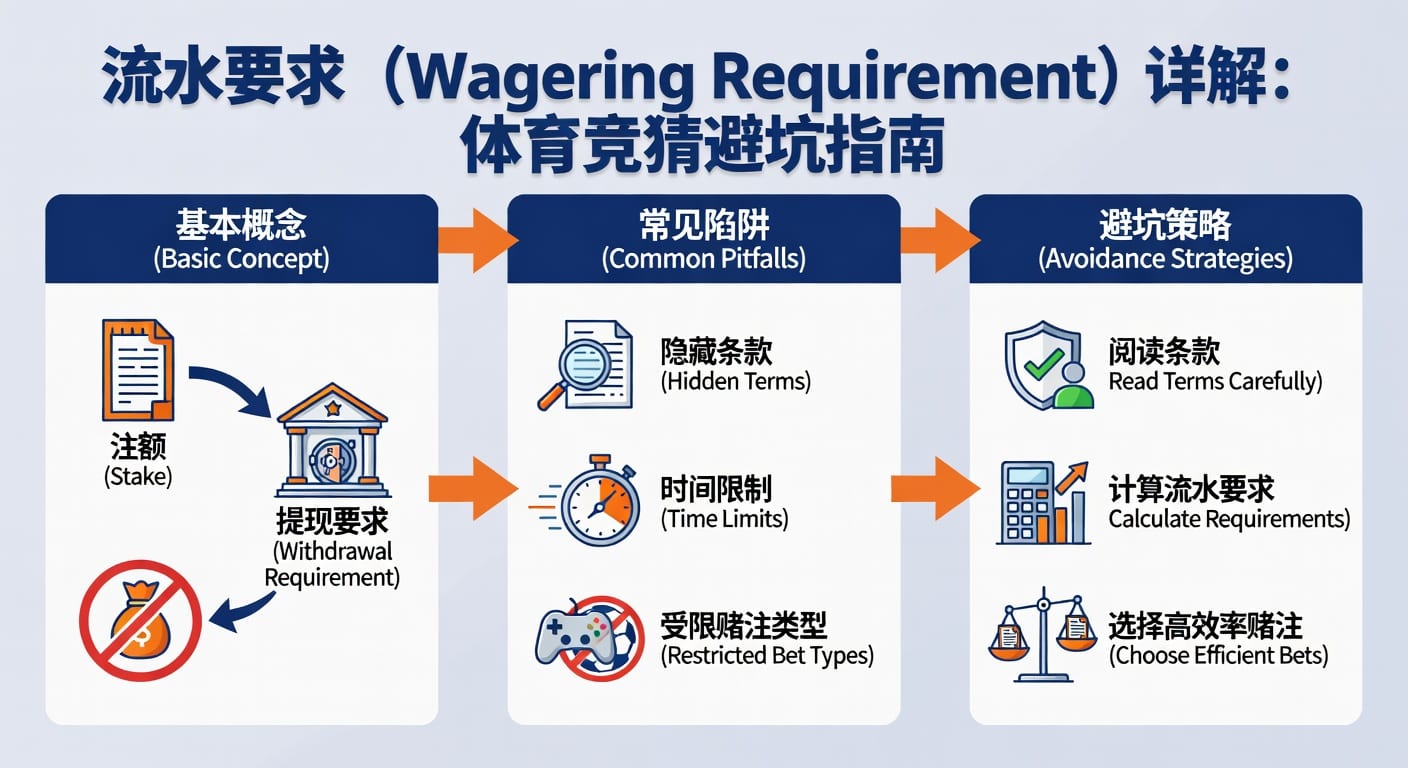 流水要求 sports wagering requirement 实用解析｜PM国际体育官网